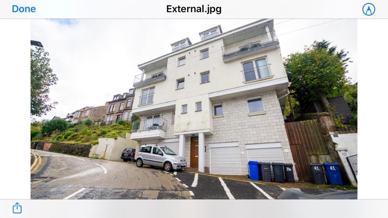Beautiful 3-Bed Apartment In Gourock Esterno foto